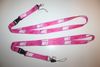 2 NIKE HIGH QUALITY PINK LANYARDS KEYCHAINS PASSHOLDERS .. NEW