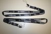2 NISSAN BLACK HIGH QUALITY CAR LANYARDS KEYCHAINS PASSHOLDERS .. NEW