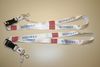 ***SOLD OUT***2 NORWAY COUNTRY FLAG WHITE HIGH GLOSS LANYARDS KEYCHAINS PASSHOLDERS NECKSTRAPS ... NEW