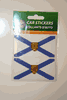 2 NOVA SCOTIA PROVINCIAL FLAG SET OF CAR BUMPER STICKERS DECAL EMBLEM .. CANADA .. NEW