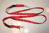 2 OTTAWA SENATORS HIGH GLOSS RED HOCKEY LANYARDS KEYCHAINS PASSHOLDERS NECKSTRAPS ...NEW