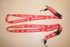 2 (PAIR) HONDA RED MOTORCYCLE LANYARDS KEYCHAINS PASSHOLDERS...NEW