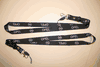 2 (PAIR) OPEL BLACK LANYARDS KEYCHAINS PASSHOLDERS ... NEW