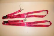 2 (PAIR) TEAM CANADA HOCKEY LANYARDS KEYCHAINS PASSHOLDERS...NEW