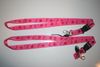 2 PINK CHERRY LANYARDS KEYCHAINS PASSHOLDERS TICKET HOLDERS .. NEW