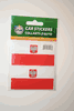 2 POLAND COUNTRY FLAG SET OF CAR BUMPER STICKERS DECAL EMBLEM ..POLSKA ...NEW