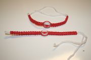 2 POLAND COUNTRY FLAG WOVEN SOCCER BRACELET ... NEW