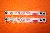 2 POLAND WHITE FIFA WORLD CUP 2006 SOCCER WRIST BANDS ...  FOOTBALL NEW