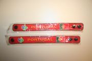 2 PORTUGAL FIFA WORLD CUP SOCCER 2006 RED WRIST BANDS...HOT HOT