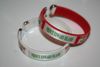 2 PRINCE EDWARD ISLAND PROVINCIAL FLAG FLEXBILE C BRACELET WRISTBANDS .. PEI  .. CHOOSE YOUR COLOR .. NEW