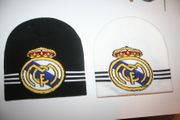 2 REAL MADRID FOOTBALL SOCCER CLUB TOQUES TOUQUES HATS CAPS .. NEW