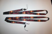 2 RED BULL ENERGY DRINK BLACK LANYARDS KECHAINS PASSHOLDERS .. NEW AND NOW IN STOCK