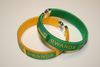 2 RWANDA COUNTRY FLAG BRACELETS (2 GREEN OR 2 YELLOW OR (1 GREEN & 1 YELLOW)