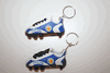 2 SCOTLAND BLUE ST ANDREWS CROSS COUNTRY FLAG SOCCER FOOTBALL SHOE CLEAT KEYCHAINS .. NEW
