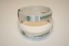 2 SCP SPORTING PORTUGAL WHITE  SOCCER FOOTBALL WHITE FLEXIBLE METAL NYLON BRACELETS .... NEW