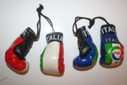 2 SETS OF ITALIA PAIR OF 2 MINIATURE BOXING GLOVES .. ITALY .. NEW