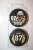 2 SIDNEY CROSBY PITTSBURGH NHL HOCKEY DOUBLE PLAYER PUCK .. NEW