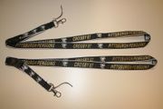 2 SIDNEY CROSBY PITTSBURGH PENGUINS HIGH QUALITY BLACK LANYARDS KEYCHAINS PASSHOLDERS NECKSTRAPS ... NEW