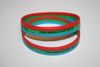 2 SOUTH AFRICA FIFA WORLD CUP 2010 SOCCER FOOTBALL 3 COLOR LAYERED SILICONE BRACELET WRISTBAND .. ADULT & KIDS SIZE .. NEW