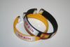 2 SPAIN COUNTRY FLAG FLEXIBLE C BRACELETS WRISTBANDS .. CHOOSE YOUR COLOR ... FIFA WORLD CUP SOCCER FOOTBALL .. NEW