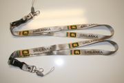 2 SRILANKA GREY COUNTY FLAG HIGH QUALITY LANYARDS KEYCHAINS PASSHOLDERS NECKSTRAPS ... NEW