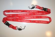 2 TORONTO FC MLS MAJOR LEAGUE SOCCER LANYARDS KEYCHAINS PASSHOLDERS NECKSTRAPS ... NEW