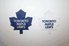 2 TORONTO MAPLE LEAFS LOGO PATCHES CRESTS BADGES ... NHL HOCKEY ... NEW