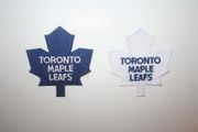 2 TORONTO MAPLE LEAFS LOGO PATCHES CRESTS BADGES ... NHL HOCKEY ... NEW