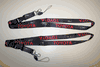 2 TOYOTA BLACK HIGH QUALITY CAR LANYARDS KEYCHAINS PASSHOLDERS ... AUTOMOBILE .. NEW 