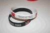 2 TRINIDAD & TOBAGO COUNTRY FLAG SILICONE BRACELETS WRISTBANDS ... CHOOSE YOUR COLOR .. NEW