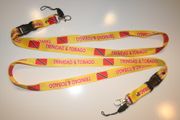 2 TRINIDAD & TOBAGO COUNTRY FLAG YELLOW LANYARDS KEYCHAINS PASSHOLDERS NECKSTRAPS ... FIFA WORLD CUP SOCCER FOOTBALL ... NEW