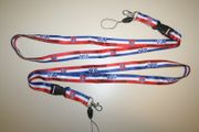 2 USA FIFA WORLD CUP SOCCER HIGH QUALITY LANYARDS KEYCHAINS PASSHOLDERS .. NEW