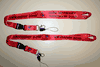 2 VANCOUVER 2010 WINTER OLYMPICS RED HIGH QUALITY LANYARDS KEYCHAINS PASSHOLDERS .. NEW