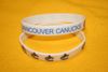 2 VANCOUVER CANUCKS WHITE SILICONE BRACELETS (ADULT AND KIDS SIZES) NHL HOCKEY