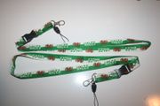 2 WALES STRIPED COUNTRY FLAG LANYARDS KEYCHAINS PASSHOLDERS .. NEW