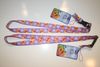 2 WINNIE THE POOH PURPLE LANYARDS KEYCHAINS PASSHOLDERS ... NEW