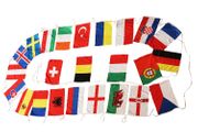22 EURO CUP LARGE 12" X 18" INCH FLAG BANNER BUNTING