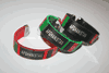 3 AFGHANISTAN SUPER THICK COUNTRY FLAG FLEXIBLE BRACELETS WRISTBANDS .. NEW