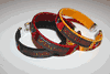 3 ANTIGUA & BARBUDA COUNTRY FLAG FLEXIBLE METAL NYLON BRACELETS ... NEW