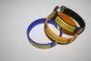3 BARBADOS COUNTRY FLAG FLEXIBLE C BRACELETS WRISTBANDS VARIETY .. NEW