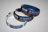 3 EL SALVADOR COUNTRY FLAG FLEXIBLE BRACELETS .. YOU  GET ALL 3 COLORS ... NEW