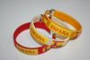 3 ESPANA FIFA WORLD CUP SOCCER FOOTBALL FLEXIBLE BRACELETS WRISTBANDS ... COUNTRY FLAG NEW