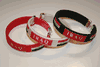 3 IRAQ COUNTRY FLAG FLEXIBLE METAL NYLON BRACELETS .. NEW