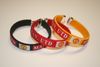 3 MANCHESTER UNITED FC FOOTBALL CLUB YELLOW RED AND BLACK FLEXIBLE METAL SOCCER BRACELETS ... NEW