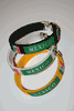 3 MEXICO COUNTRY FLAG FLEXIBLE BRACELETS WRISTBANDS VARIETY .. FIFA WORLD CUP SOCCER FOOTBALL .. NEW
