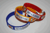 3 NOVA SCOTIA PROVINCIAL FLAG FLEXIBLE C BRACELETS WRISTBANDS ... NEW