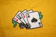 4 ACES PATCH CREST ... POKER LAS VEGAS... HOT