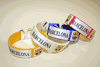 4 BARCELONA FC SUPER THICK FLAXIBLE BRACELETS WRISTBANDS .. FOOTBALL CLUB SOCCER .. NEW