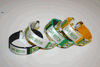 4 CAPE BRETON FLAG SUPER THICK BRACELETS WRISTBANDS .. NEW