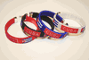 4 CUBA COUNTRY FLAG FLEXIBLE METAL NYLON BRACELETS ... NEW